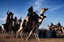 Tuareg camel race. Aïr Festival, sustained by a CISP’s project. Iférouane, Niger 2018