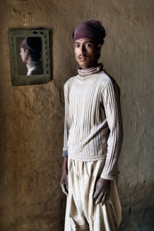 Ziarat Gul, brick kiln worker, 15 years old. Azakhel, Nowshera District, KP. Pakistan, 2013