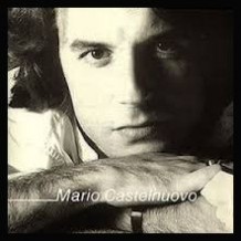 Italian singer/songwriter Mario Castelnuovo. LP cover, 1984