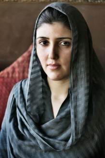 Ayesha Gulalai Wazir, youngest Member of the National Assembly of Pakistan, and first elected woman from the Federally Administered Tribal Areas. Islamabad, Pakistan 2013