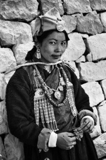 The Ladakh festival. Leh, India 2004.<br>The Ladakh festival takes place in Leh every year in September. Proudly wearing their traditional clothes, on this occasion all the different Tibetan groups of the district take part in dances and concerts, archery competitions and polo matches.