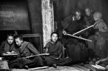 The school, Thiksey Gompa. Ladakh, India, 1990.
