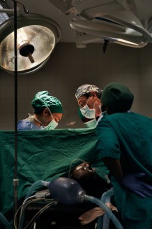 Surgical and Paediatric Centre, operating theatres. Goderich, Freetown, Sierra Leone 2017