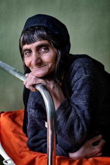 We called her endearingly, our magician from Farah. She had just returned from Pakistan with her son back in Afghanistan's southern state Farah. Because she did not continue her TB treatment from Pakistan, the doctors had feared that the microbe had become resistant to the medicines they had available. But after three days at the Herat hospital, she and her son returned to their camp in Farah.<br>TB Centre, hospital. Herat, 2012