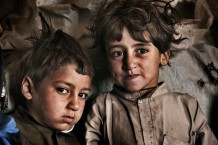 IDPs, beneficiaries of GVC's project of rural development and animal husbandry in Pashtun Zargun Disctrict financed by UNHCR. Province of Herat, Afghanistan, 2012