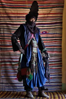 Tuareg man at the Aïr Festival. Iférouane, Niger, 2018.