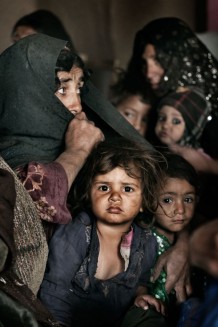 IDPs, beneficiaries of GVC's project of rural development and animal husbandry in Pashtun Zargun Disctrict financed by UNHCR. Province of Herat, Afghanistan, 2012