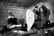 Gulpakay the bakeress, a beneficiary of Pangea Foundation. Kabul, Afghanistan, 2003 Gulpakay is a widow, and she supports her two daughters by carrying on a trade for men. Actually, all Afghan women working outside are revolutionaries.