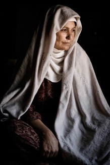 Zahra, 60. “I have been widow for eight years now, I don’t have children and live on my own. I got married when I was 10, my husband was 30. He was a decent man; we always went along well together. Till now my neighbours helped me with food and clothes. But now, with this help I will be able to make some money: soon I will sell the coming kids and the vegetables that grow in the green house”. 2011