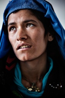 Malika is 20 years old, married and mother of a young child. She had already spent much money to find the right diagnosis for her constant coughing, weakness and body aches. She was just diagnosed as TB positive in the clinic.<br>Guzara District Hospital. Province of Herat, 2012