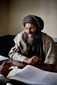 Despite the weak economy and security threats in Afghanistan, the National Tuberculosis Program has provided life saving services through 600 health centres and laboratories, training health care workers to deal with difficult patients and keep them on the regimen of medicines to cure the disease.<br>TB Centre, OPD (outpatient department). Herat, 2012