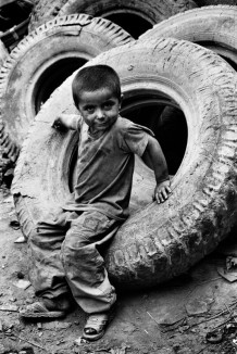 A mechanic. Pul-i-Khumri, Afghanistan, 2003.