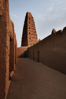 Agadez, the Mosque. CISP is restoring part of the old city. Niger 2018