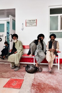 EMERGENCY's Surgical Centre for War Victims of Lashkar-Gah. Waiting area. Helmand, Afghanistan, 2022