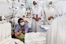 EMERGENCY's Surgical Centre for War Victims of Lashkar-Gah. Medical coordinator Leila Borsa and the nurses of the D Ward, for women. Helmand, Afghanistan, 2022