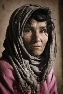Gul Afrooz, does not know her age. “I became like this for my husband’s violence. One of my feet is warped due to a fracture which was not cured, I am not all there and my five children don’t accept me as their mother. These goats make me joyful”.  Mentally disabled persons have to face an acute marginalization as they suffer the social stigma, as well lacking of proper assistance. 2011