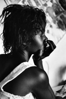 Kinshasa, Princess in Ceradef women refugee centre, 2006. The centre has been founded by Deborah, the only woman taxy driver in Kinshasa.