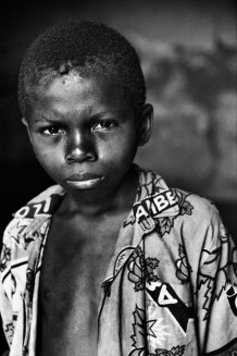 Dianzenza Jonathan, ndoki, in Mobikisi centre, Kinshasa, 2006. Before being abandoned, both Jonathan and his borther were accused of being the cause of their mother's folly and of planning their father's death.