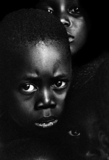 Mobikisi centre, Kinshasa, 2006. The primary school and the orphanage for sorcerer children are supported by Pangea Foundation.