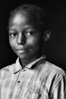 An internally displaced child. Camp Mikonga 2, Kinshasa. DR Congo, 2006.