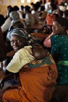 Women attending a training on Village Savings and Loans Associations. The training is part of a project of food security and resilience of Italian NGO CISP (International Committee for the Development of Peoples) funded by European Union. Nkhotakota District, Malawi, 2018.