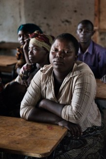 Village Savings and Loans Association meeting. The meeting is part of a project of food security and resilience of Italian NGO CISP (International Committee for the Development of Peoples) funded by European Union. Nkhotakota District, Malawi, 2018.