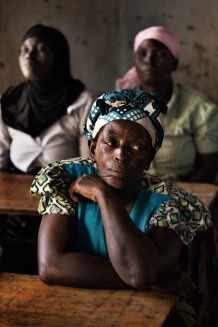 Village Savings and Loans Association meeting. The meeting is part of a project of food security and resilience of Italian NGO CISP (International Committee for the Development of Peoples) funded by European Union. Nkhotakota District, Malawi, 2018.