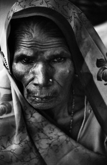 A dai (midwife). Ahmedabad, 2007