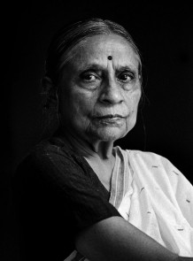 Ela Bhatt, founder of Sewa. Gandhi ashram, Ahmedabad, 2007