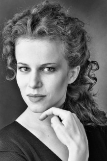 Italian actress Sonia Bergamasco, Rome 1998