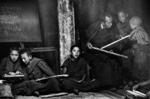 The school, Thiksey Gompa. Ladakh, India, 1990.