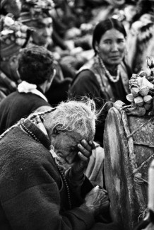 The Ladakh festival. Leh, India 2004.<br>The Ladakh festival takes place in Leh every year in September. Proudly wearing their traditional clothes, on this occasion all the different Tibetan groups of the district take part in dances and concerts, archery competitions and polo matches.