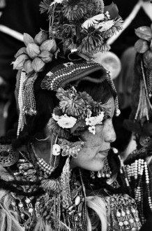 The Ladakh festival. Leh, India 2004.<br>The Ladakh festival takes place in Leh every year in September. Proudly wearing their traditional clothes, on this occasion all the different Tibetan groups of the district take part in dances and concerts, archery competitions and polo matches.
