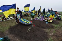 Lozova Cemetery, Kharkiv Region, Ukraine, 2026