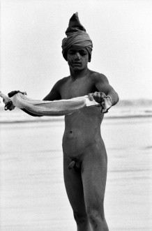 Naga Babas at Dandi Ghat.  Benares, India, 2001