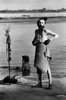 Naga Babas at Dandi Ghat.  Benares, India, 2001