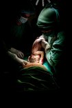EMERGENCY's Maternity Centre, operating room, caesarean section, 2019.